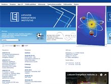 Tablet Screenshot of lei.lt