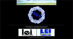 Desktop Screenshot of lei.com